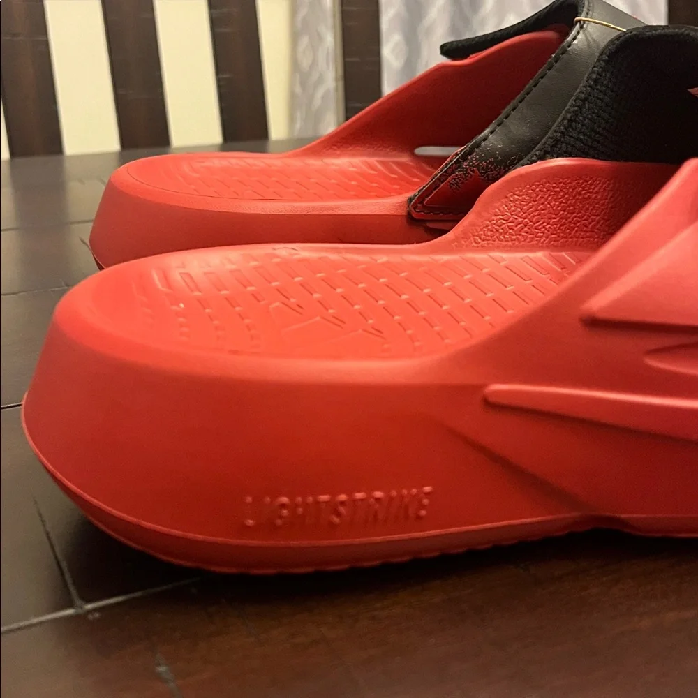 Adidas Lightblaze Louisville Cardinals Slides Sandals Shoes IH7116 Mens Size 10